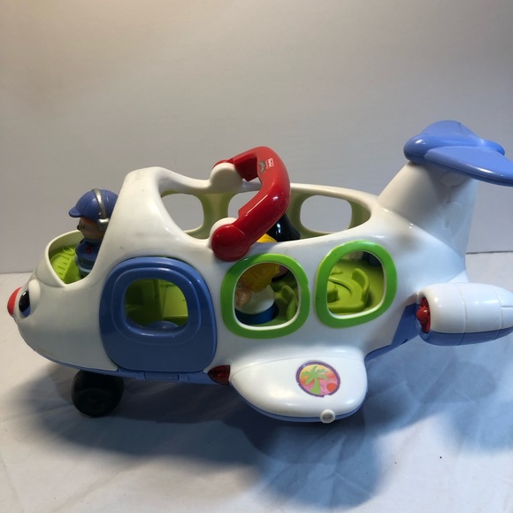Fisher Price Little People Jet makes sounds Tested with 3 figures - Picture 5 of 12